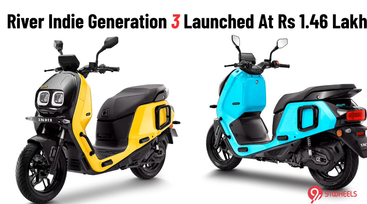 River Indie Generation 3 Launched At Rs 1.46 Lakh (Ex-Showroom) River Indie Generation 3 Launched At Rs 1.46 Lakh (Ex-Showroom)