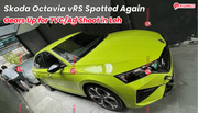 Exclusive: Skoda Octavia vRS Spotted Again; Gears Up for TVC/Ad Shoot in Leh