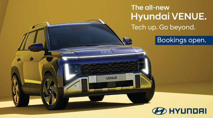 All New Hyundai Venue Bookings Open At 25,000! Launch On 4th Nov All New Hyundai Venue Bookings Open At 25,000! Launch On 4th Nov