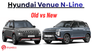 Hyundai Venue N-Line: Old vs New - In Pictures Hyundai Venue N-Line: Old vs New - In Pictures