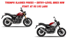 Triumph’s Entry-Level Motorcycles Become More Affordable - Now Starting at Rs 1.92 Lakh