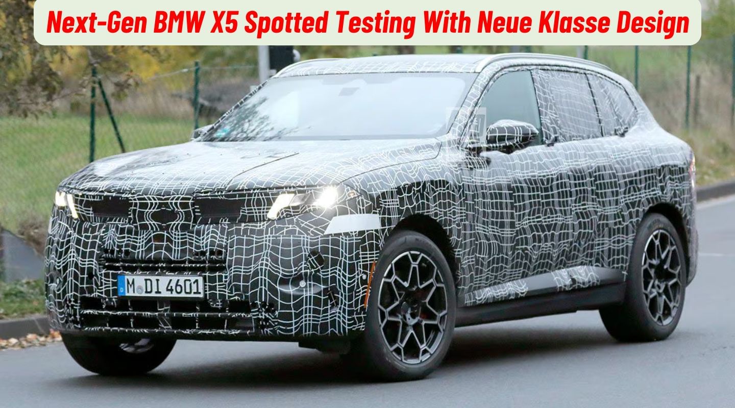 Next-Gen BMW X5 Spotted Testing With Neue Klasse Design