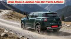 Citroen Aircross X Launched, Prices Start From Rs 8.29 Lakh!