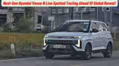 Next-Gen Hyundai Venue N Line Spotted Testing Ahead Of Global Reveal!