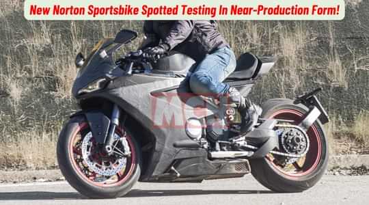 New Norton Sportsbike Spotted Testing In Near-Production Form!