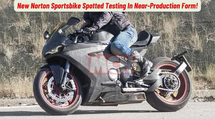 New Norton Sportsbike Spotted Testing In Near-Production Form!