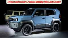 Toyota Land Cruiser FJ Debuts Globally; Mini Land Cruiser! Toyota Land Cruiser FJ Debuts Globally; Mini Land Cruiser!