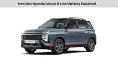 New Gen Hyundai Venue N Line Variants Explained New Gen Hyundai Venue N Line Variants Explained