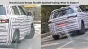 Maruti Suzuki Brezza Facelift Spotted Testing: What To Expect?