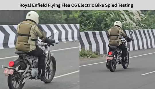 Royal Enfield Flying Flea C6 Electric Bike Spied Testing