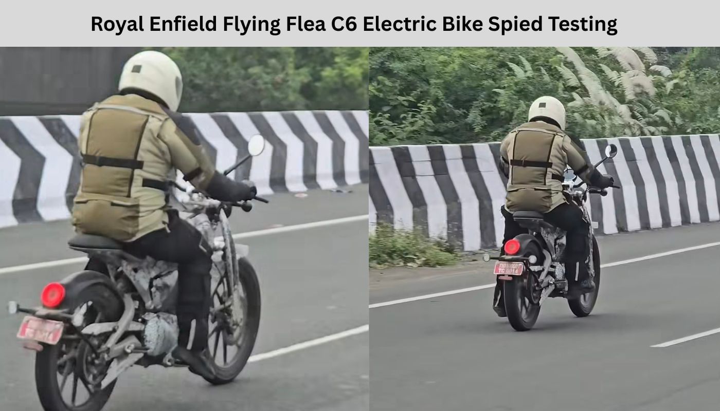Royal Enfield Flying Flea C6 Electric Bike Spied Testing Royal Enfield Flying Flea C6 Electric Bike Spied Testing