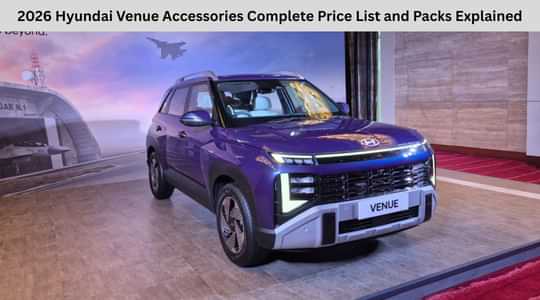 2026 Hyundai Venue Accessories Complete Price List and Packs Explained