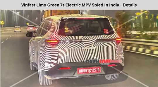Vinfast Limo Green 7s Electric MPV Spied In India - Details