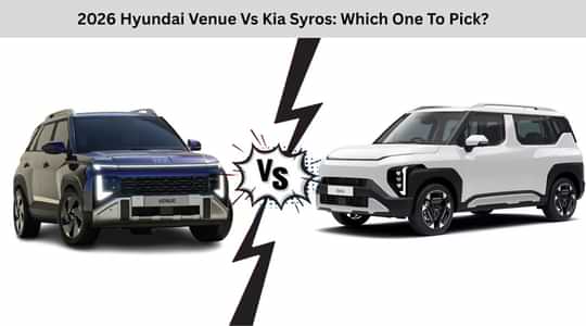 2026 Hyundai Venue Vs Kia Syros: Which One To Pick?