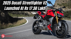 2025 Ducati Streetfighter V2 Launched At Rs 17.50 Lakh (Ex-showroom)