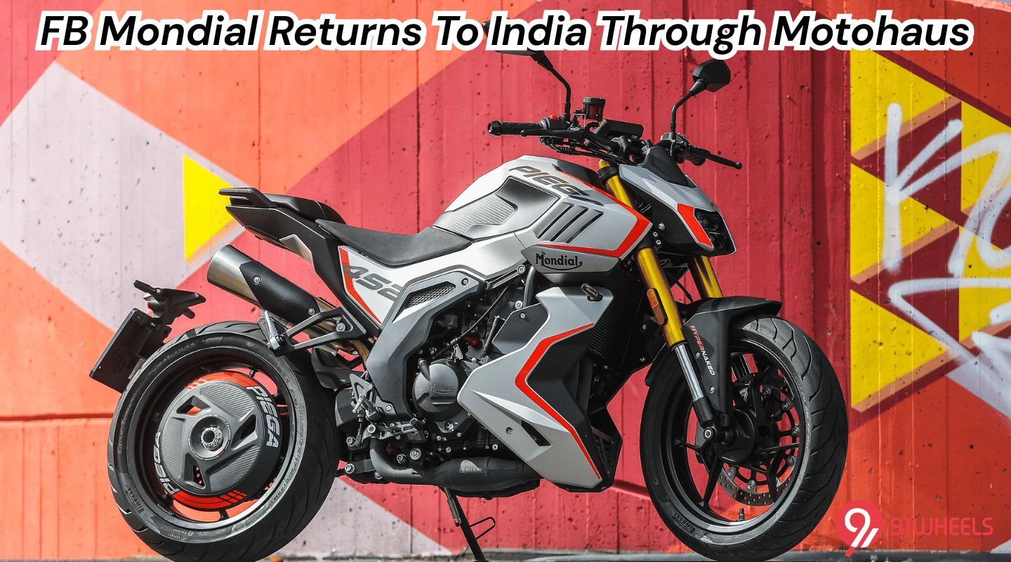 FB Mondial Returns To India Through Motohaus: Piega 452 To Debut FB Mondial Returns To India Through Motohaus: Piega 452 To Debut