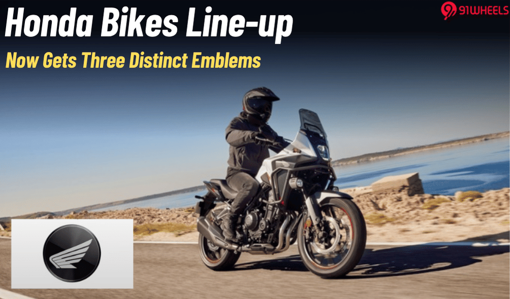 Honda Bikes Get New Emblem For Big & Regular Bikes, ICE, & EV Line-up Honda Bikes Get New Emblem For Big & Regular Bikes, ICE, & EV Line-up