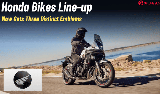 Honda Bikes Get New Emblem For Big & Regular Bikes, ICE, & EV Line-up Honda Bikes Get New Emblem For Big & Regular Bikes, ICE, & EV Line-up