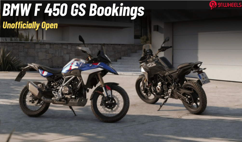 BMW F 450 GS Unofficial Bookings Open- Launch Likely Soon