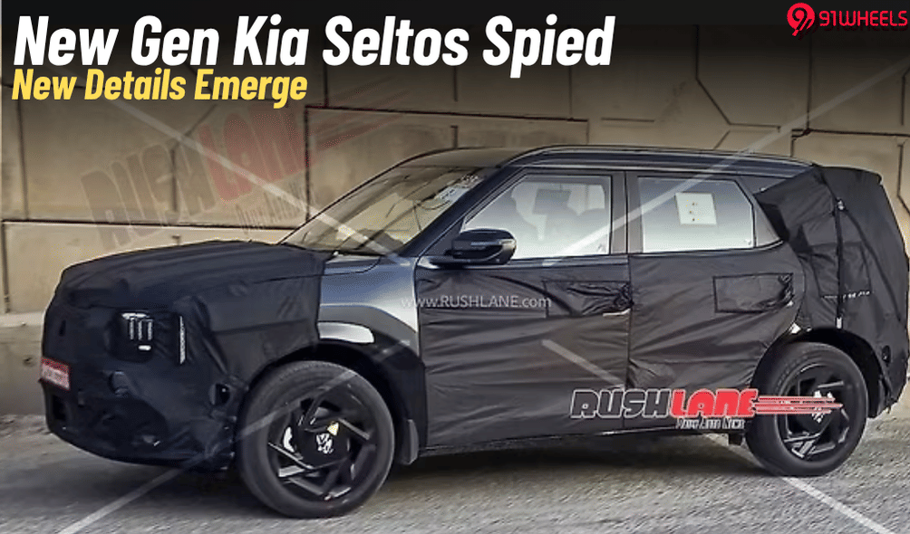Next-Gen Kia Seltos Spied Partially Under Camo- New Details Emerge