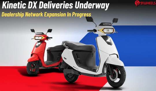 Kinetic DX Electric Scooter Deliveries Now Underway Kinetic DX Electric Scooter Deliveries Now Underway