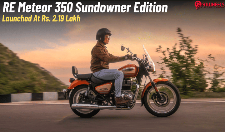 Royal Enfield Meteor 350 'Sundowner Orange' Launched At Rs. 2.19 Lakhs
