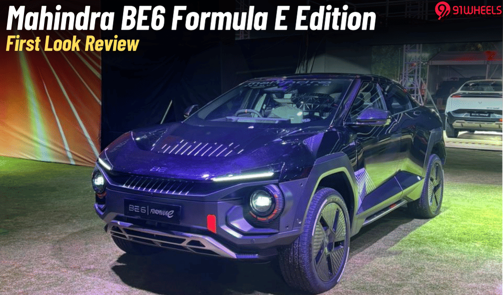 Mahindra BE 6 Formula E Edition First Look Review- In Pictures Mahindra BE 6 Formula E Edition First Look Review- In Pictures
