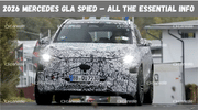 2026 Mercedes GLA Spied Testing - Here Everything You Need To Know About It