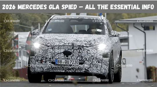 2026 Mercedes GLA Spied Testing - Here Everything You Need To Know About It
