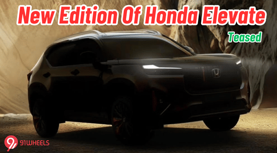 A Bold New Edition Of Honda Elevate Coming Soon! Teaser Out