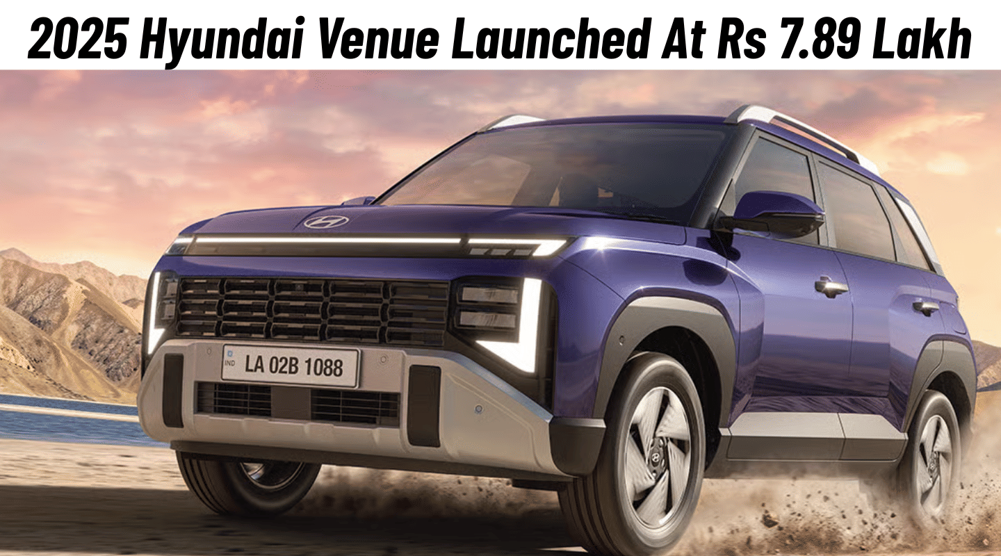 All New 2nd Generation Of Hyundai Venue Launched At Rs 7.89 Lakh