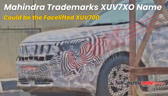 Mahindra Trademarks XUV7XO Name; Could be the Facelifted XUV700