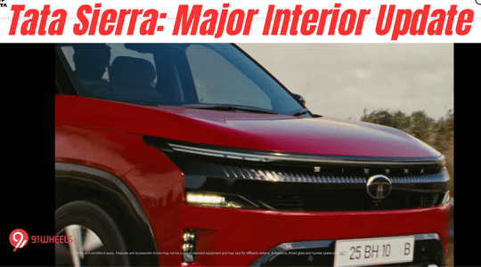 Tata Sierra Interior Will Feature Triple-Screen Setup, Teaser Reveals Tata Sierra Interior Will Feature Triple-Screen Setup, Teaser Reveals