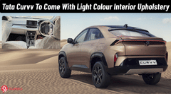 Tata Curvv To Come With Light Colour Interior Upholstery - Shade of Beige