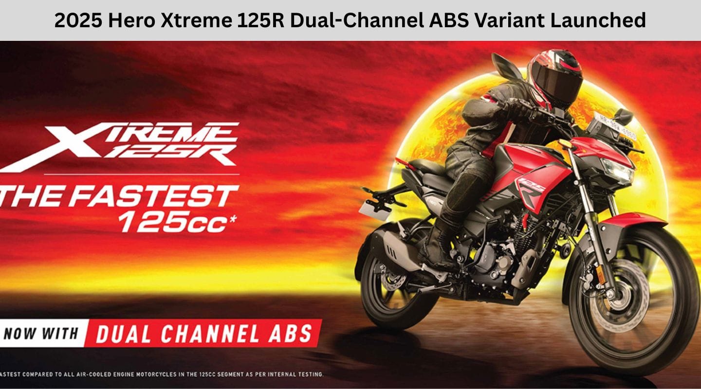 2025 Hero Xtreme 125R Dual-Channel ABS Variant Launched