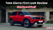 Tata Sierra First Look Review: How Does it Feel?