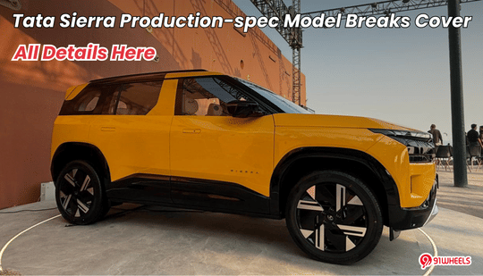 Tata Sierra Production-spec Model Breaks Cover: All Details Here Tata Sierra Production-spec Model Breaks Cover: All Details Here