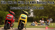 Vida VX2 Go With 3.4 kWh Battery Pack Launched At Rs 1.02 Lakh