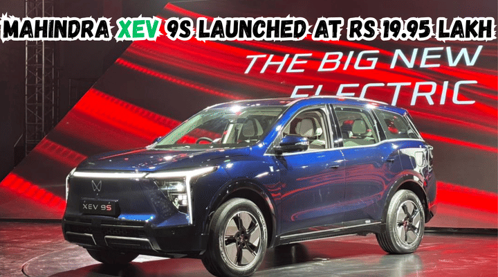 Mahindra XEV 9S Launched At Rs 19.95 Lakh - Three Row E-SUV