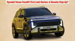 Hyundai Venue Facelift First Look Review; A Genuine Step-Up?