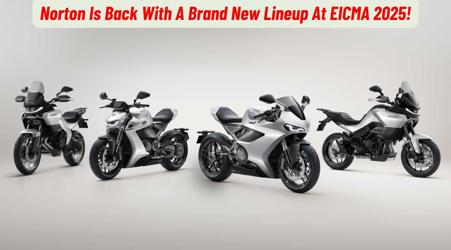 Norton Is Back With A Brand New Lineup At EICMA 2025! Norton Is Back With A Brand New Lineup At EICMA 2025!