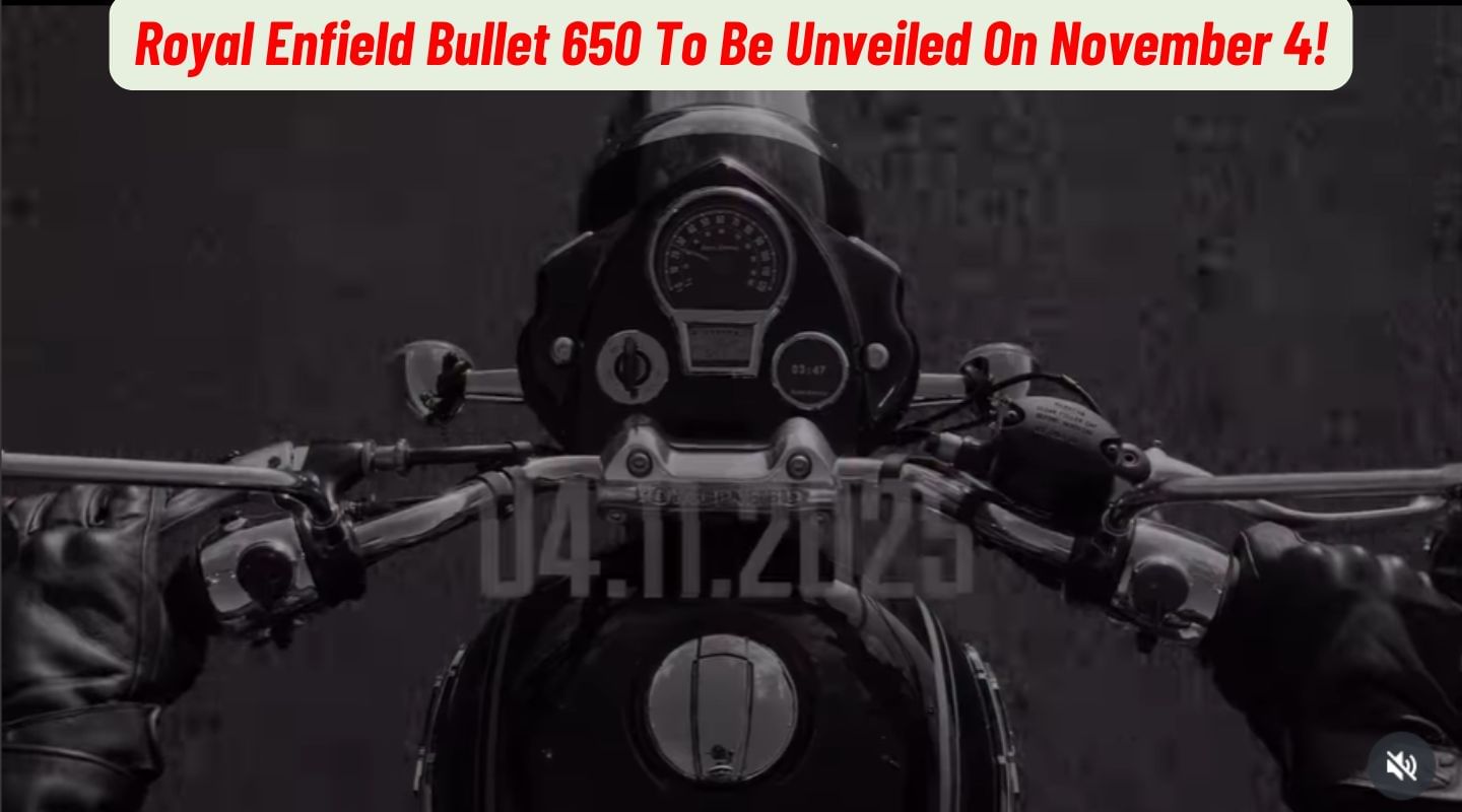 Royal Enfield Bullet 650 To Be Unveiled On November 4!