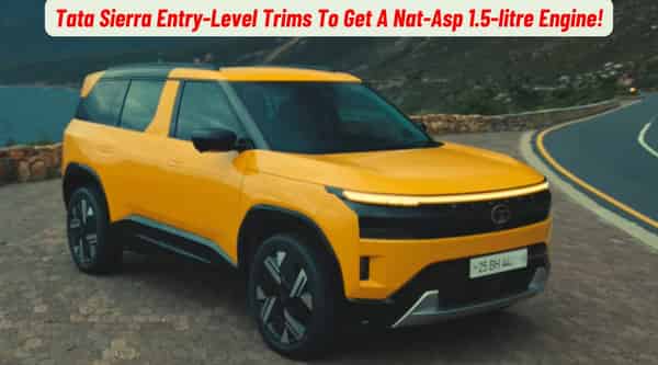 Tata Sierra Entry-Level Trims To Get A Nat-Asp 1.5-litre Engine! Tata Sierra Entry-Level Trims To Get A Nat-Asp 1.5-litre Engine!