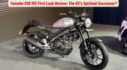 Yamaha XSR 155 First Look Review; The RX's Spiritual Successor?