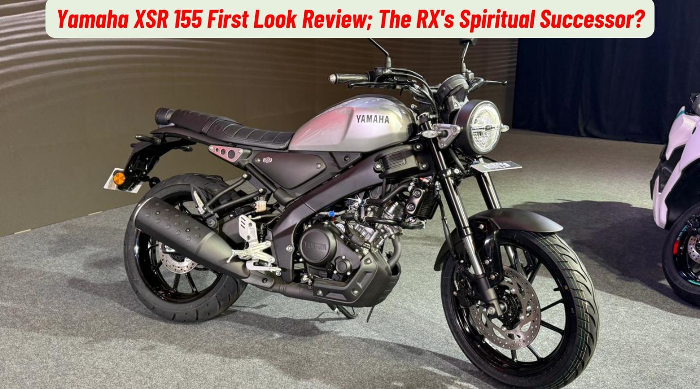 Yamaha XSR 155 First Look Review; The RX's Spiritual Successor? Yamaha XSR 155 First Look Review; The RX's Spiritual Successor?