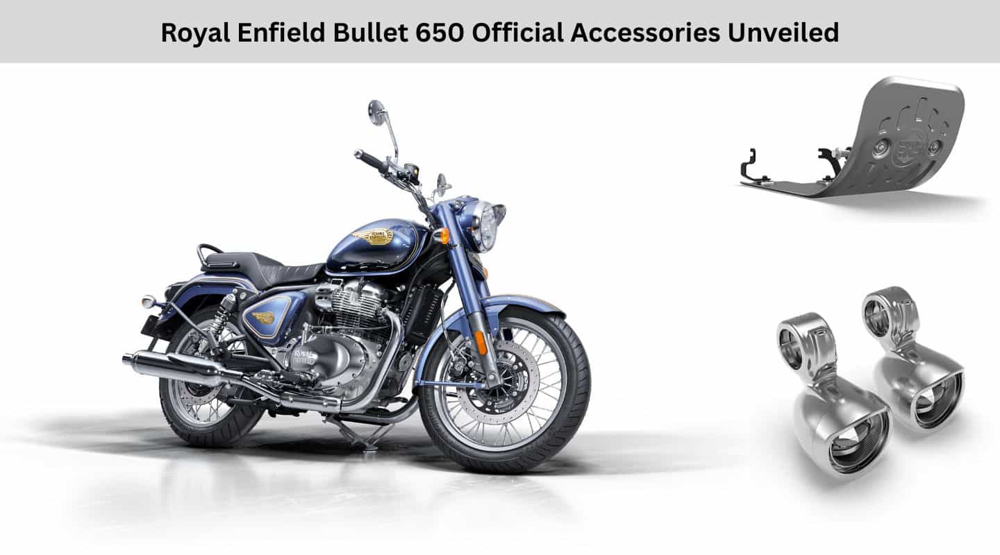 Royal Enfield Bullet 650 Official Accessories Unveiled