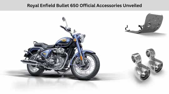 Royal Enfield Bullet 650 Official Accessories Unveiled