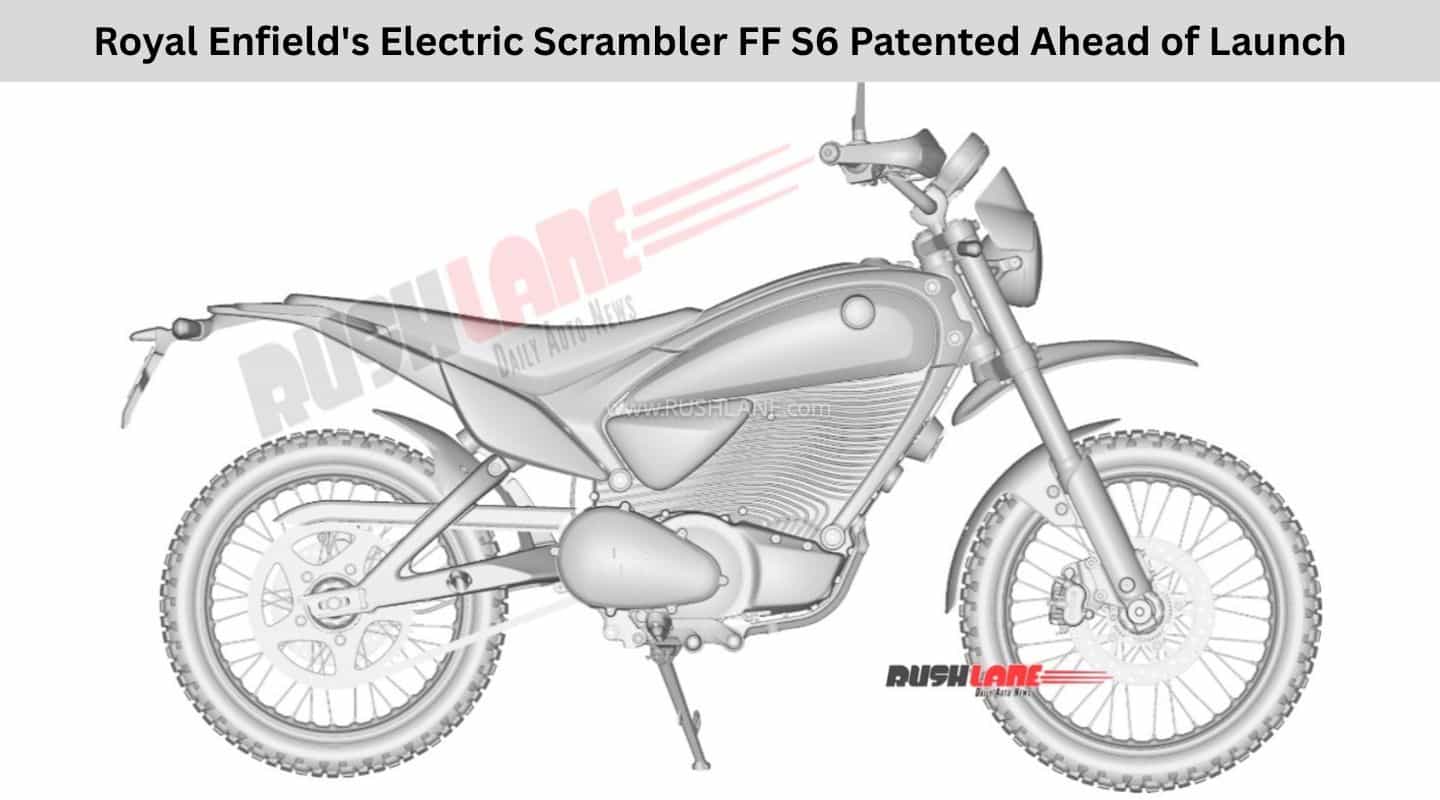 Royal Enfield's Electric Scrambler FF S6 Patented Ahead of Launch