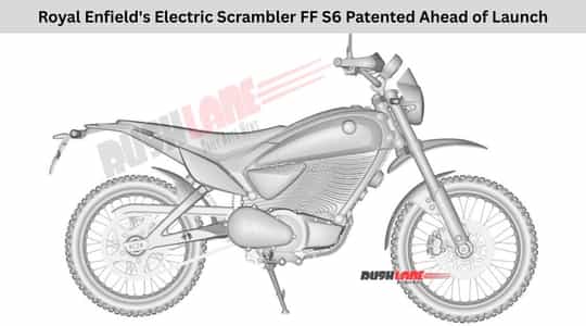 Royal Enfield's Electric Scrambler FF S6 Patented Ahead of Launch