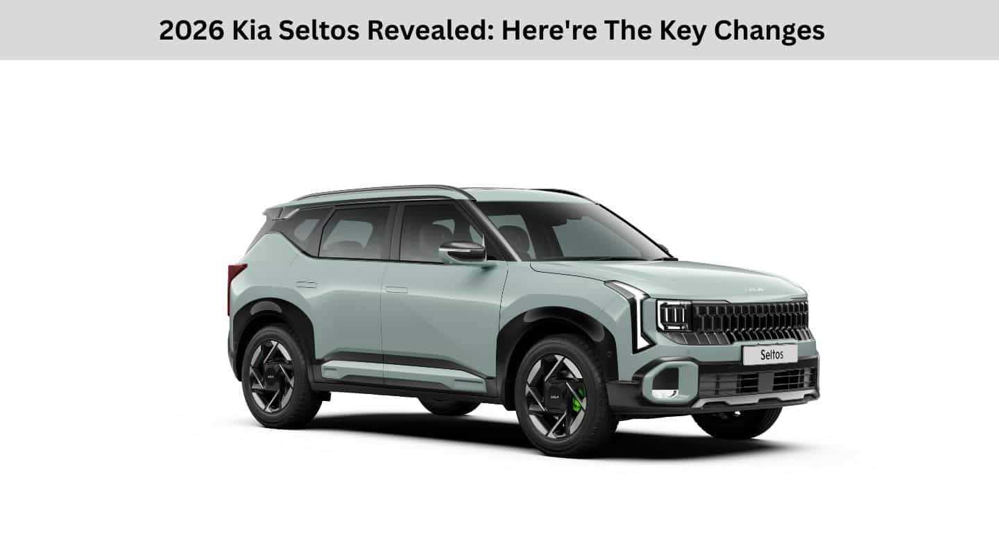 2026 Kia Seltos Revealed: Here're The Key Changes 2026 Kia Seltos Revealed: Here're The Key Changes